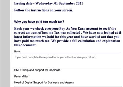 Scam or legitimate HMRC Refund? Let us help you! - Re-solution Scam or legitimate HMRC Refund? Let us help you! - Re-solution